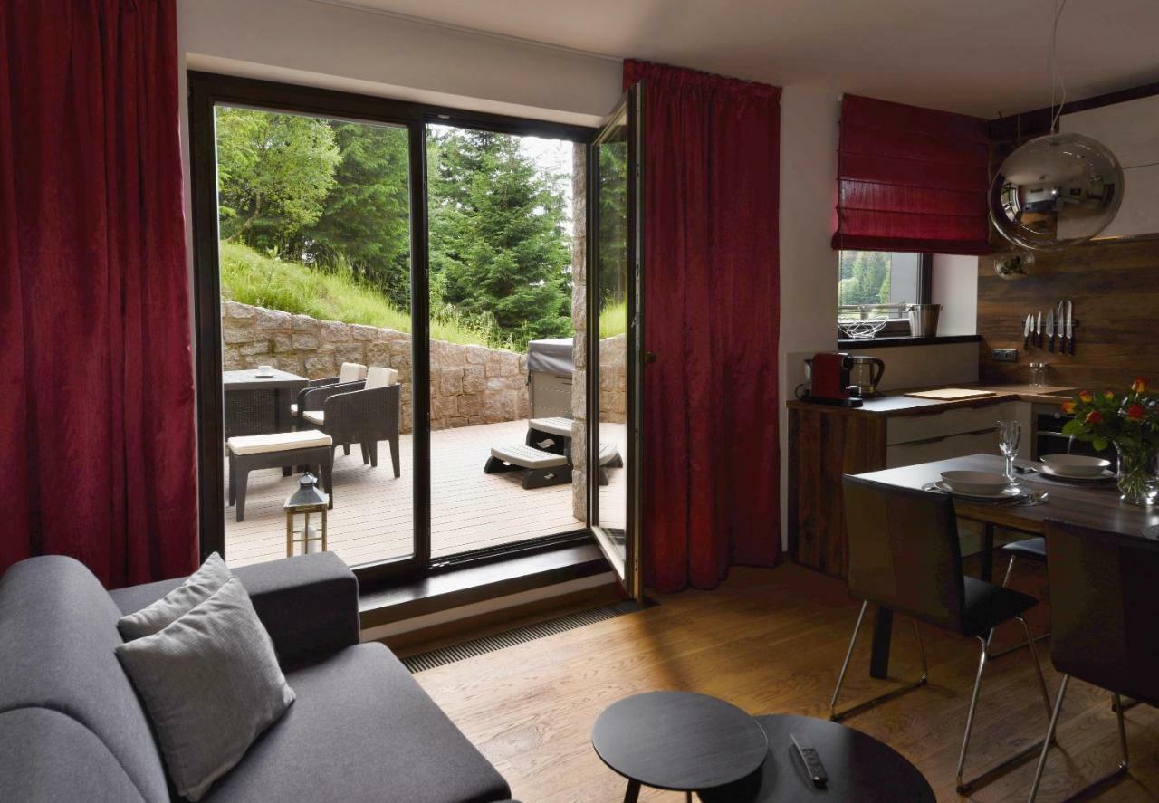 Apartment Adélka 104 with private whirlpool Špindlerŭv Mlýn Extérieur photo